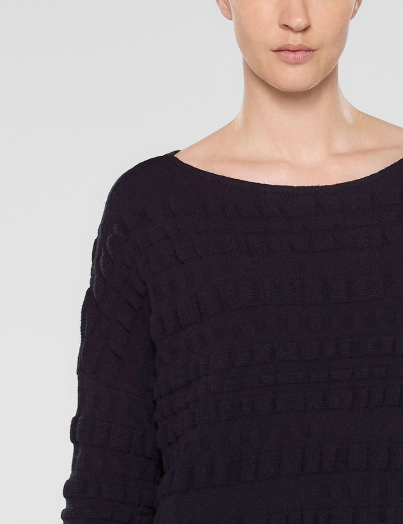 Sarah Pacini Lockerer langer sweater