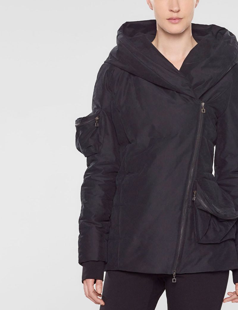 Sarah Pacini Padded coat with hood