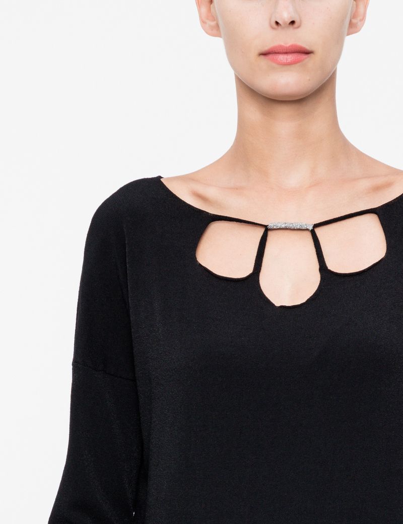 Sarah Pacini Langer Pullover - Cut-outs