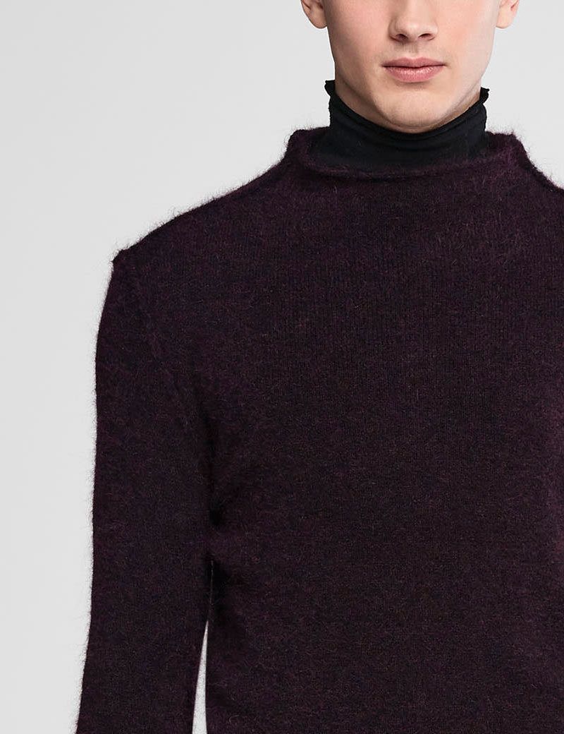 Sarah Pacini Mohair sweater - funnel neck