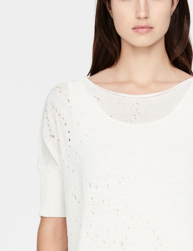 Sarah Pacini Linen sweater - drawstring