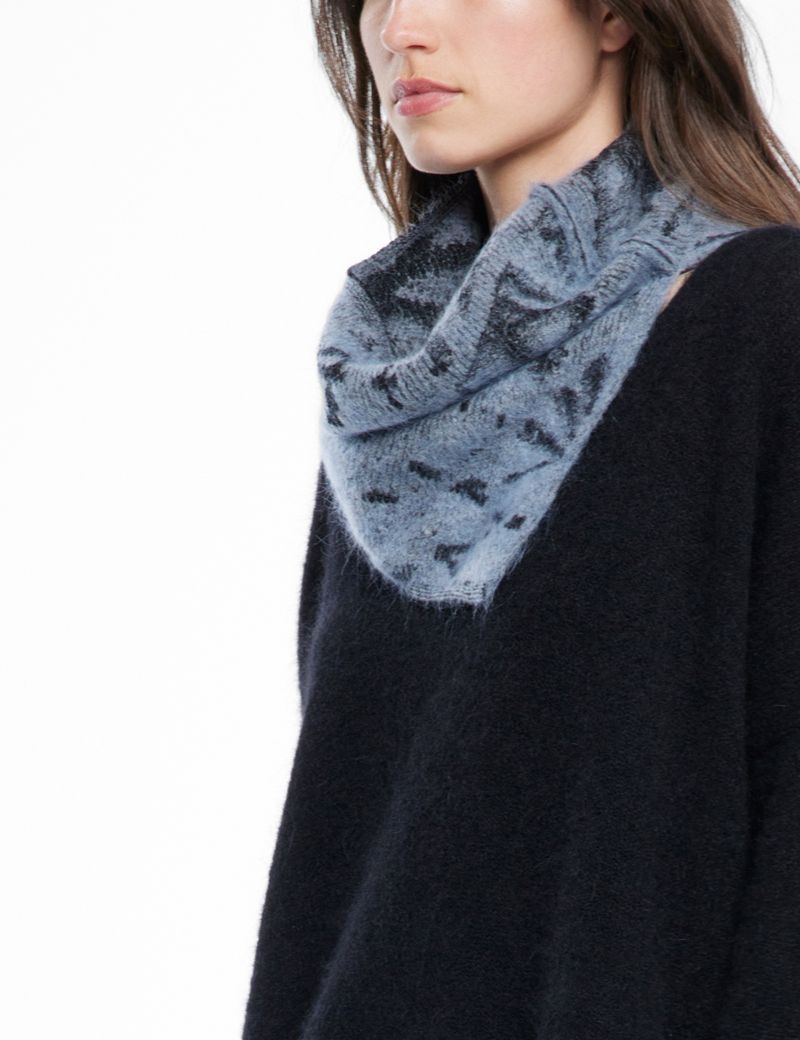 Sarah Pacini Soft collar - slit