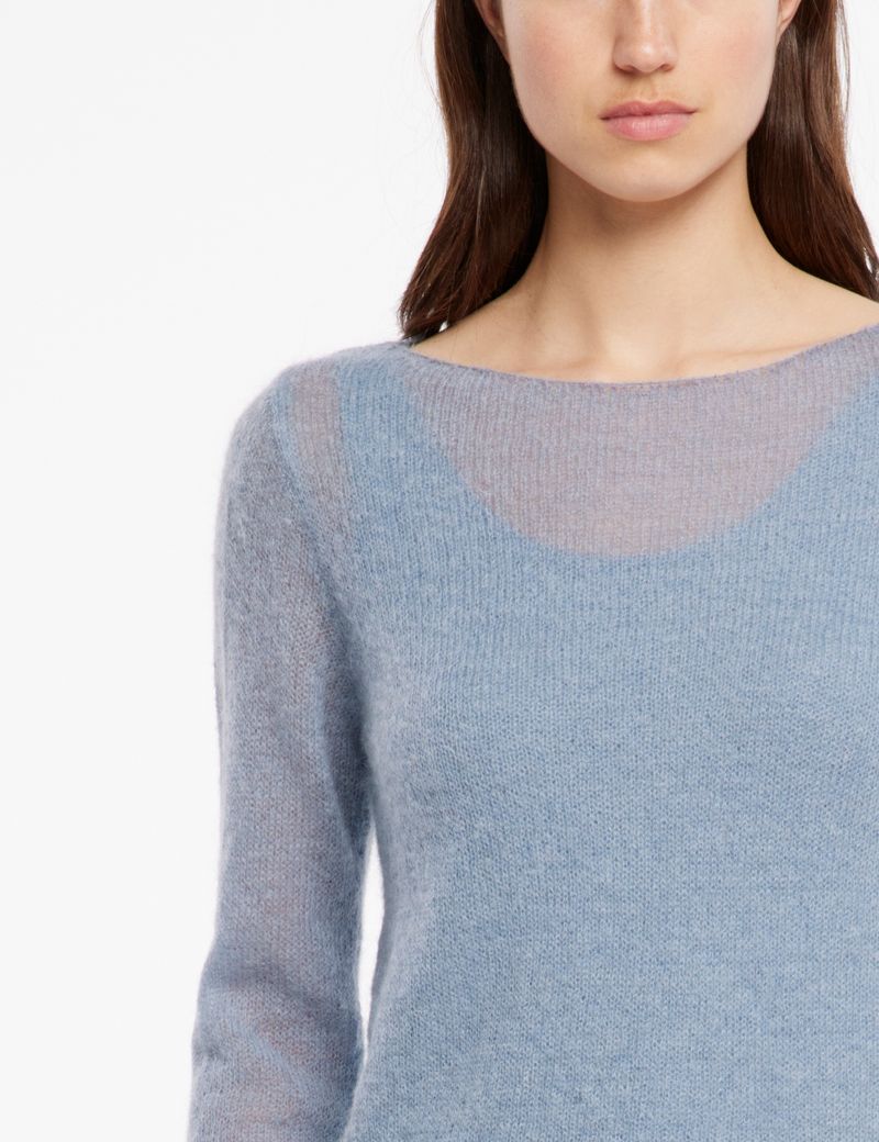 Sarah Pacini Mohair-alpaca sweater