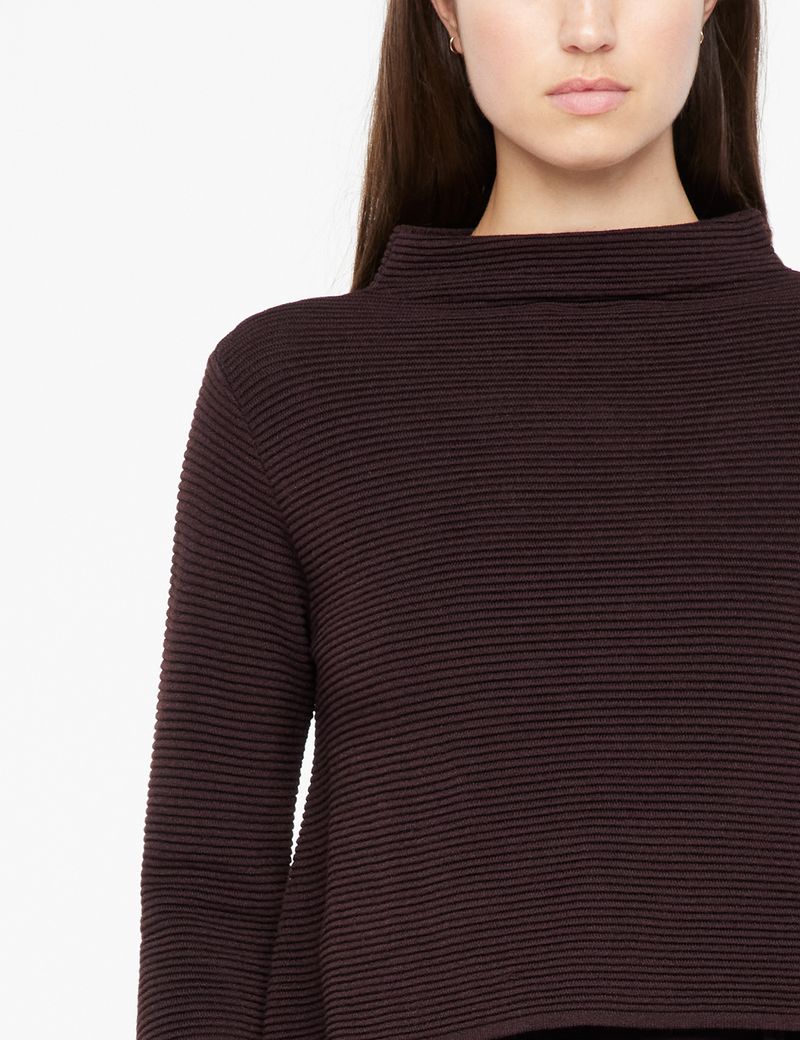 Sarah Pacini Sweater - compact ribbing