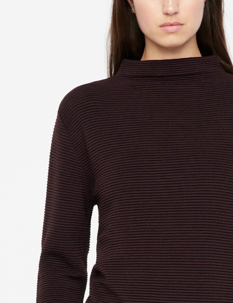 Sarah Pacini Long sweater - compact ribbing