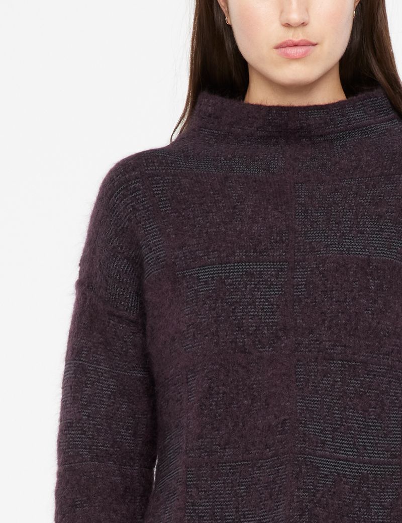 Sarah Pacini Pullover - Frosted-Jacquard