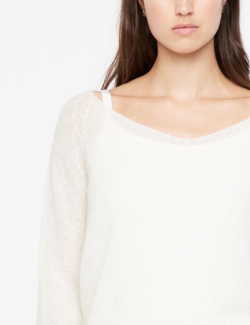 Sarah Pacini Bicolor sweater - V-neck