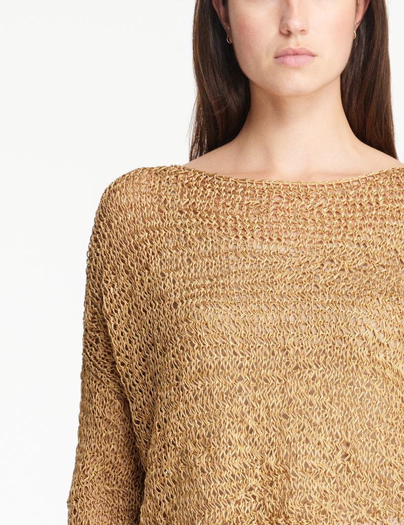 Sarah Pacini Sheer sweater - full sleeves
