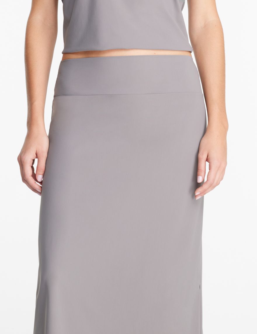 Sarah Pacini Maxi skirt - techno fabric