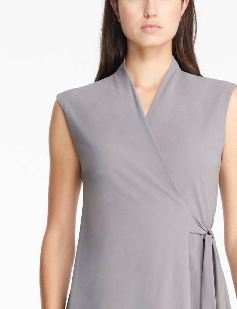 Sarah Pacini Urban Wrap Dress - Techno fabric