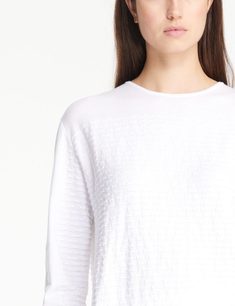 Sarah Pacini Embossed sweater - GenderCOOL