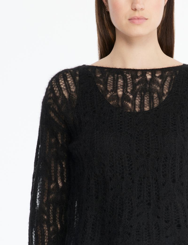 Sarah Pacini Sweater - lace knit