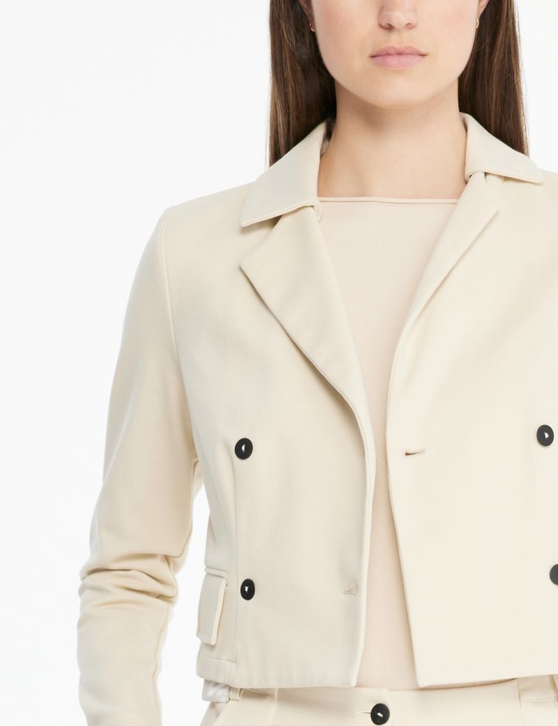 Sarah Pacini Jersey jacket - cropped