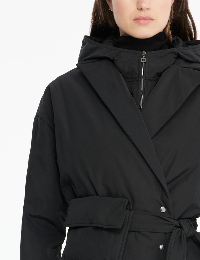 Sarah Pacini Padded coat - snap-on vest