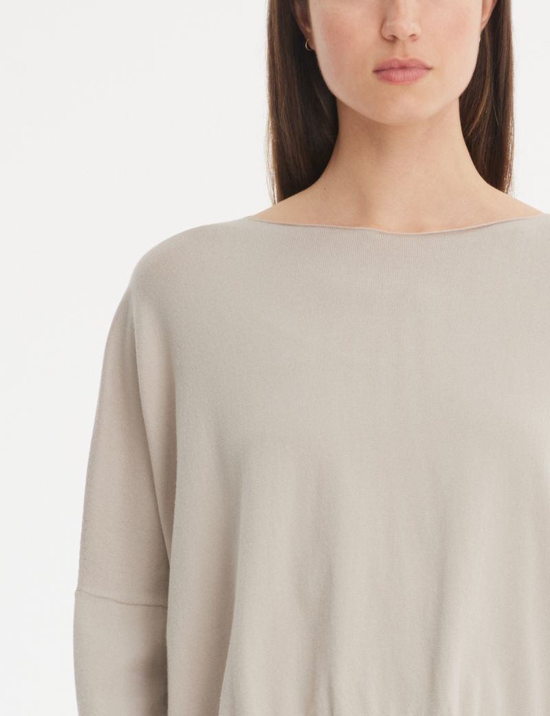 Sarah Pacini Cropped sweater - back buttons