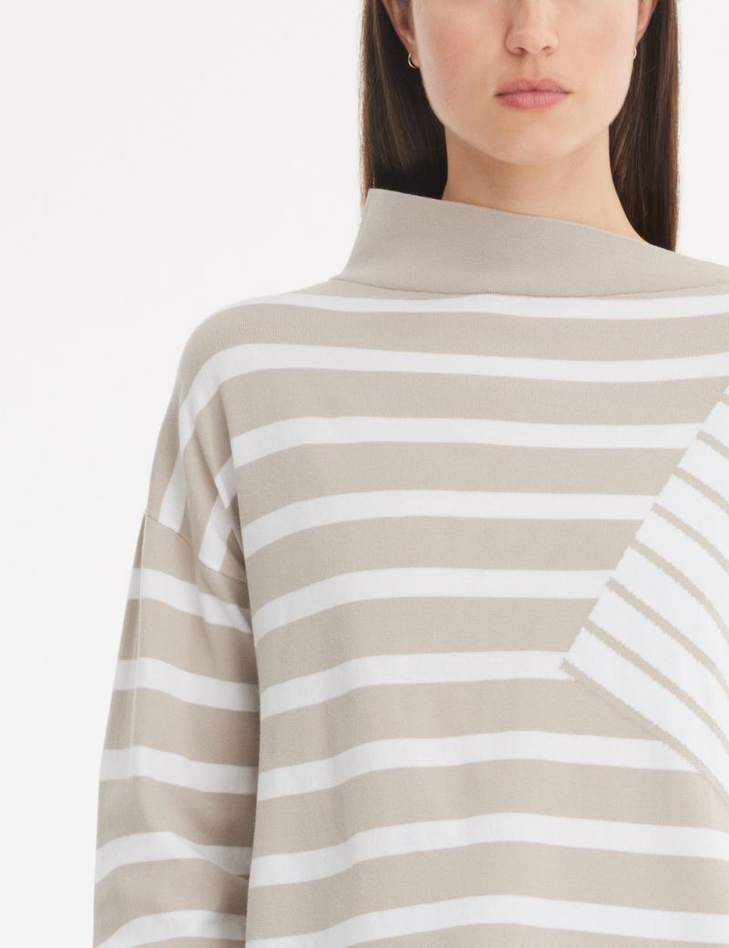 Sarah Pacini Crosswalk sweater - asymmetric