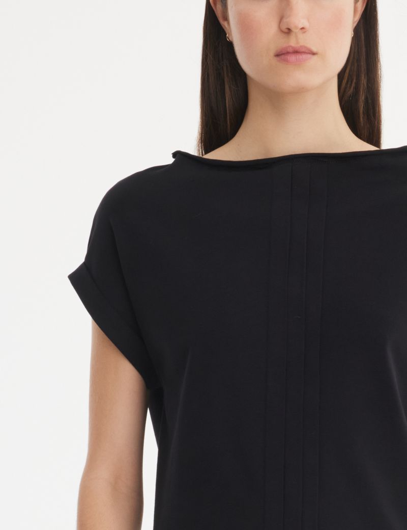Sarah Pacini T-shirt plissé - coton