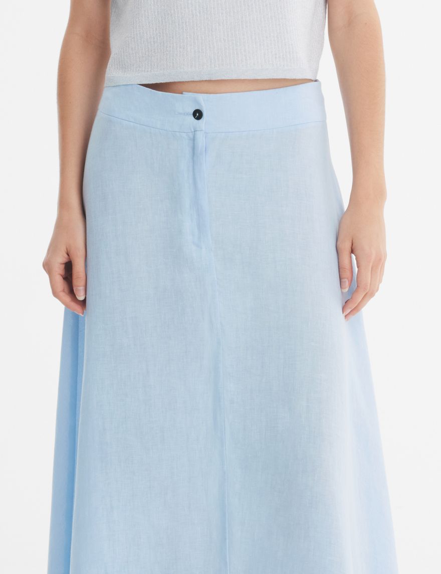 Sarah Pacini Linen skirt - maxi length