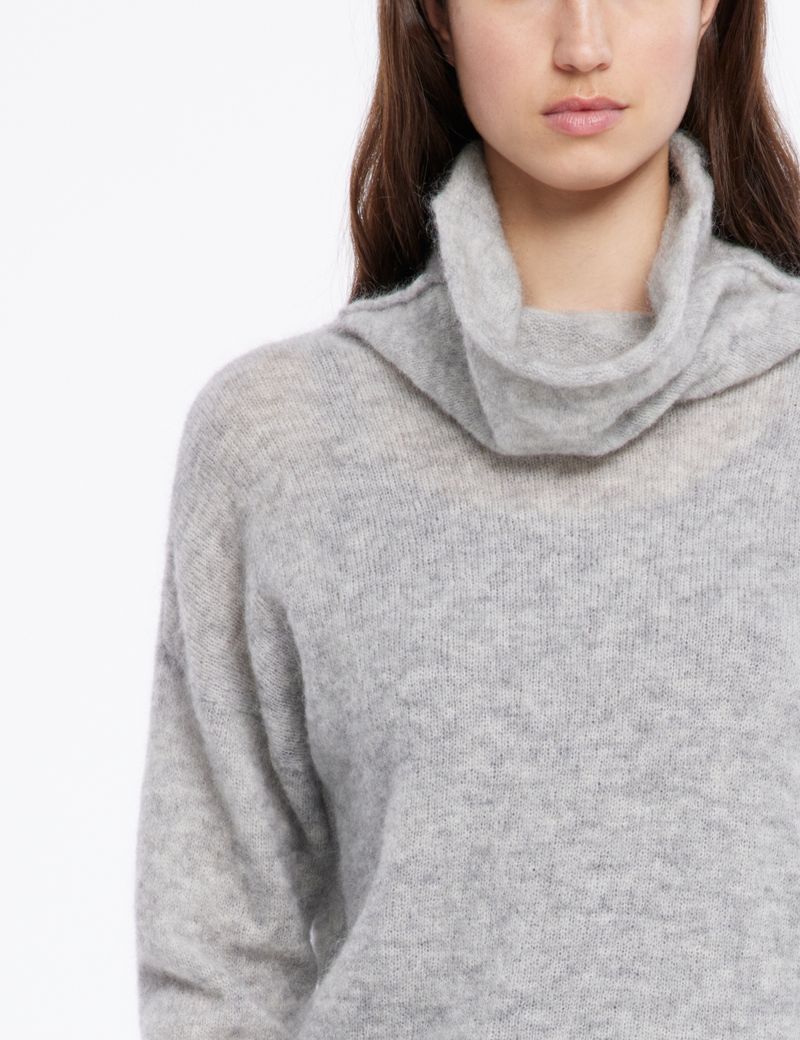 Sarah Pacini Short sweater - mohair-merino