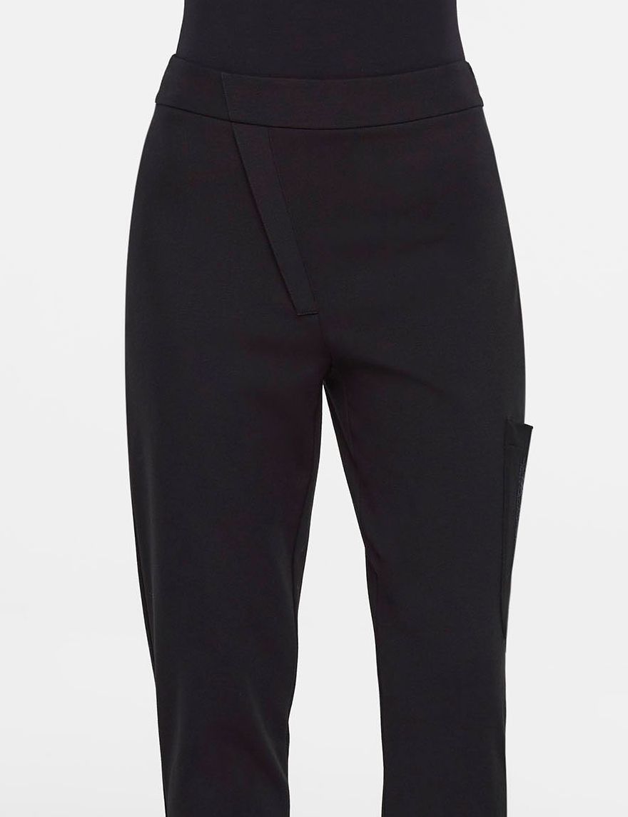 Sarah Pacini Cropped pants with side pocket