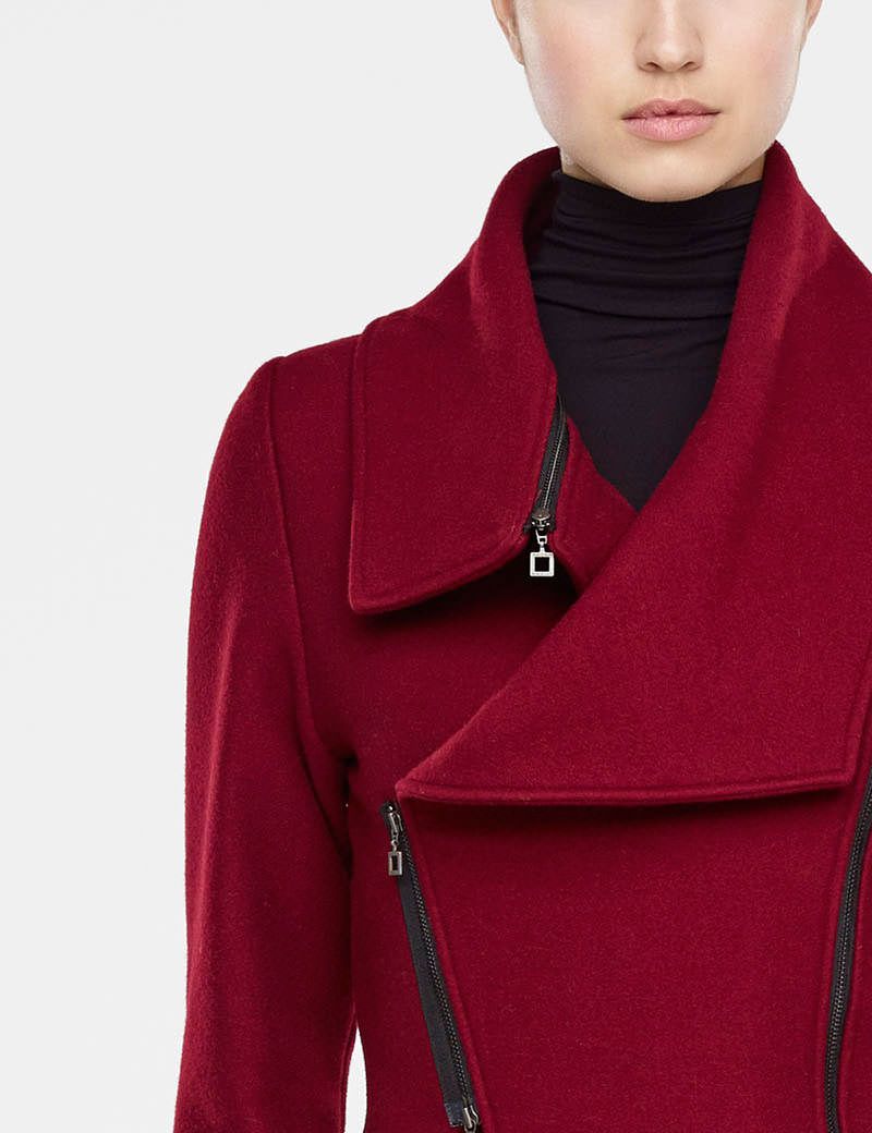 Sarah Pacini Short coat with zippers