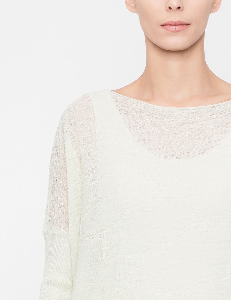Sarah Pacini Long sweater - honeycomb