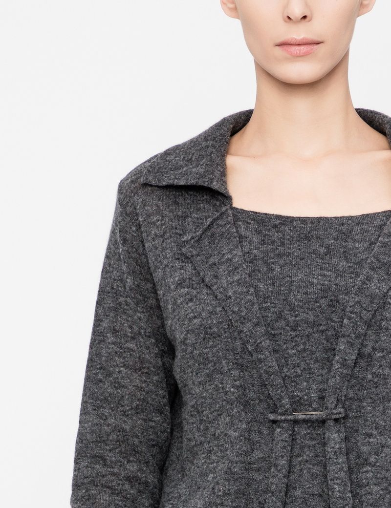 Sarah Pacini Merino sweater - twinset style