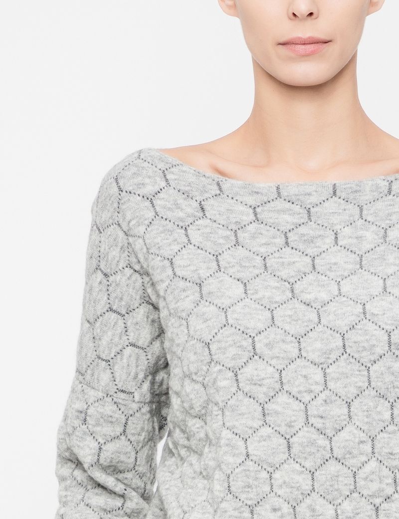 Sarah Pacini Honeycomb sweater - full sleeves