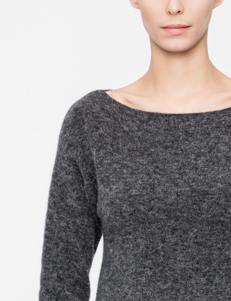Sarah Pacini Chiné sweater - flared hem