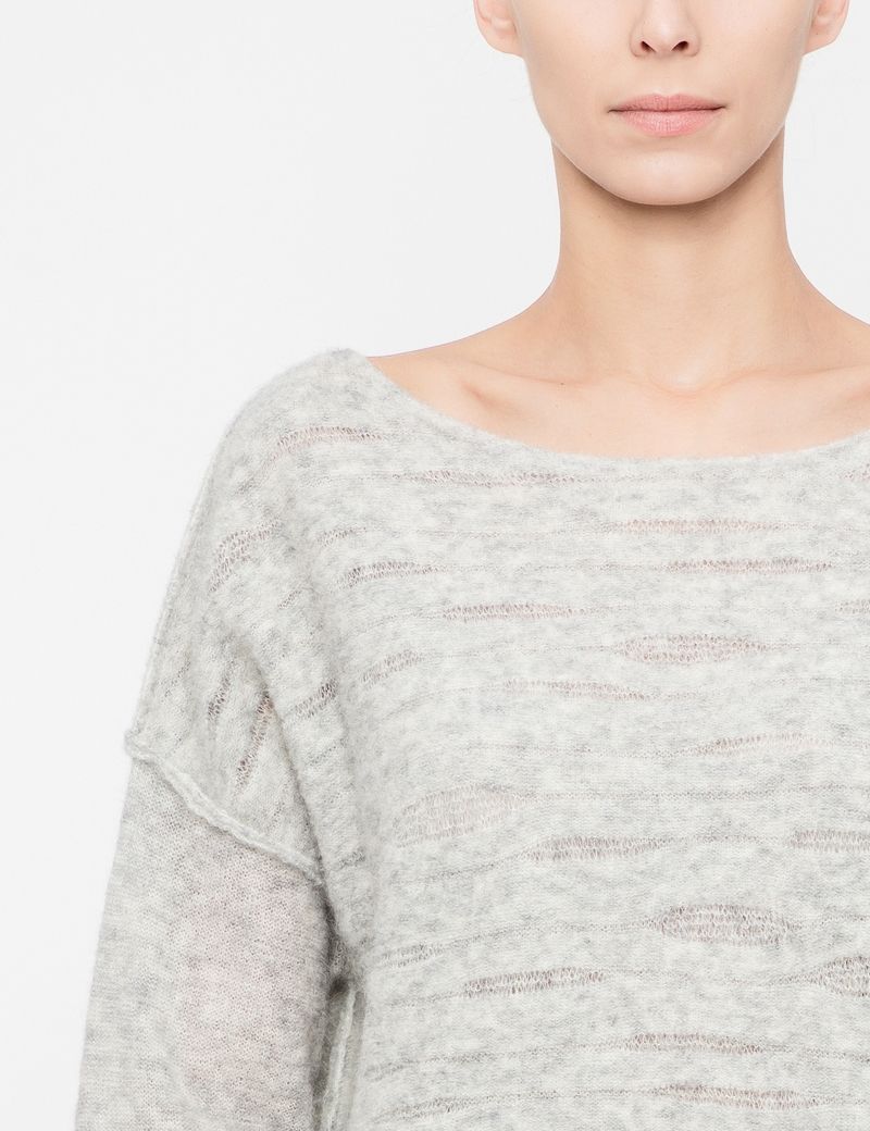 Sarah Pacini Soft sweater - translucent details