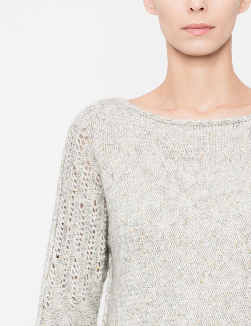 Sarah Pacini Pull - mailles ouvertes