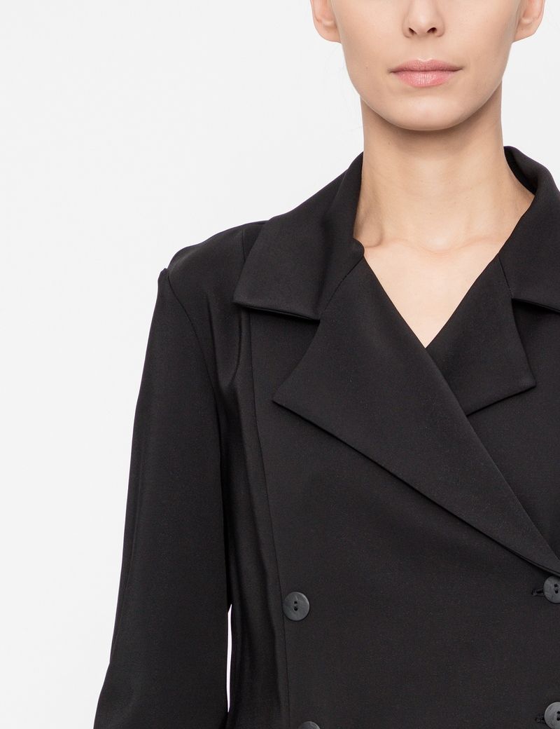 Sarah Pacini Jersey jacket - double-breasted