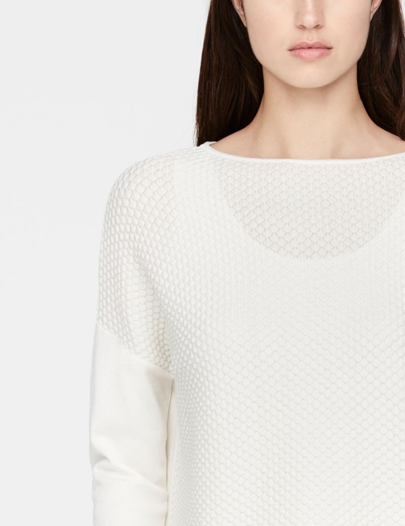 Sarah Pacini Mosaic sweater - cropped