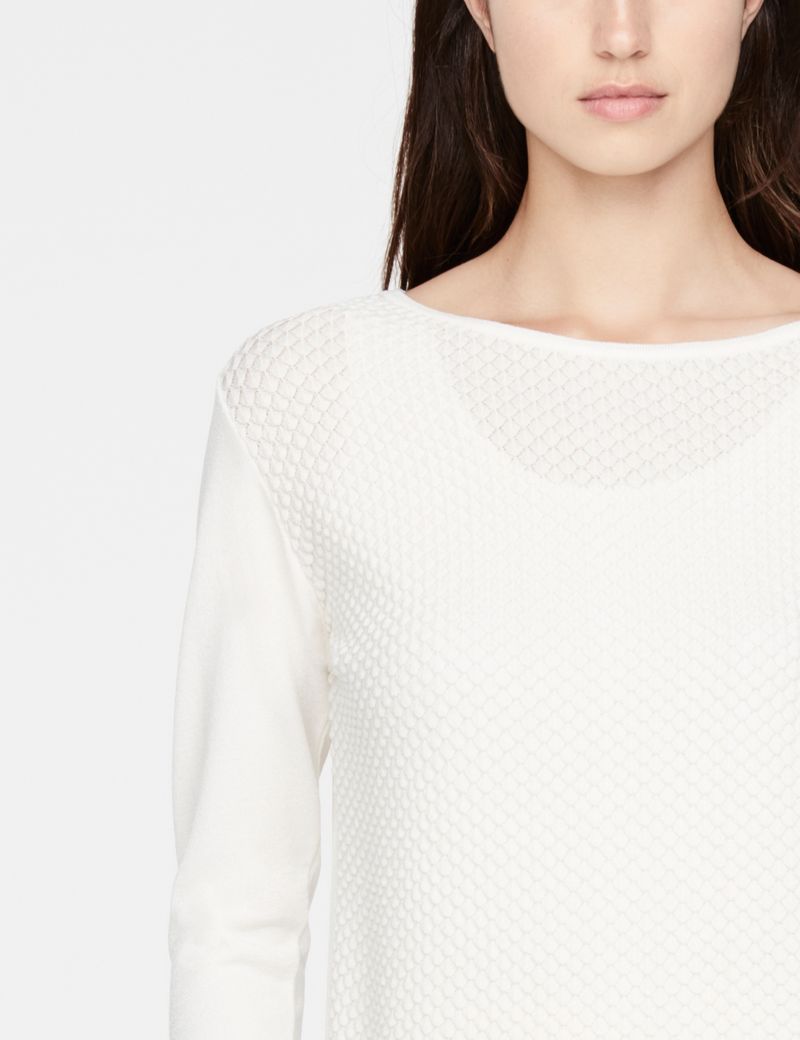 Sarah Pacini Mosaic sweater - ¾ sleeves