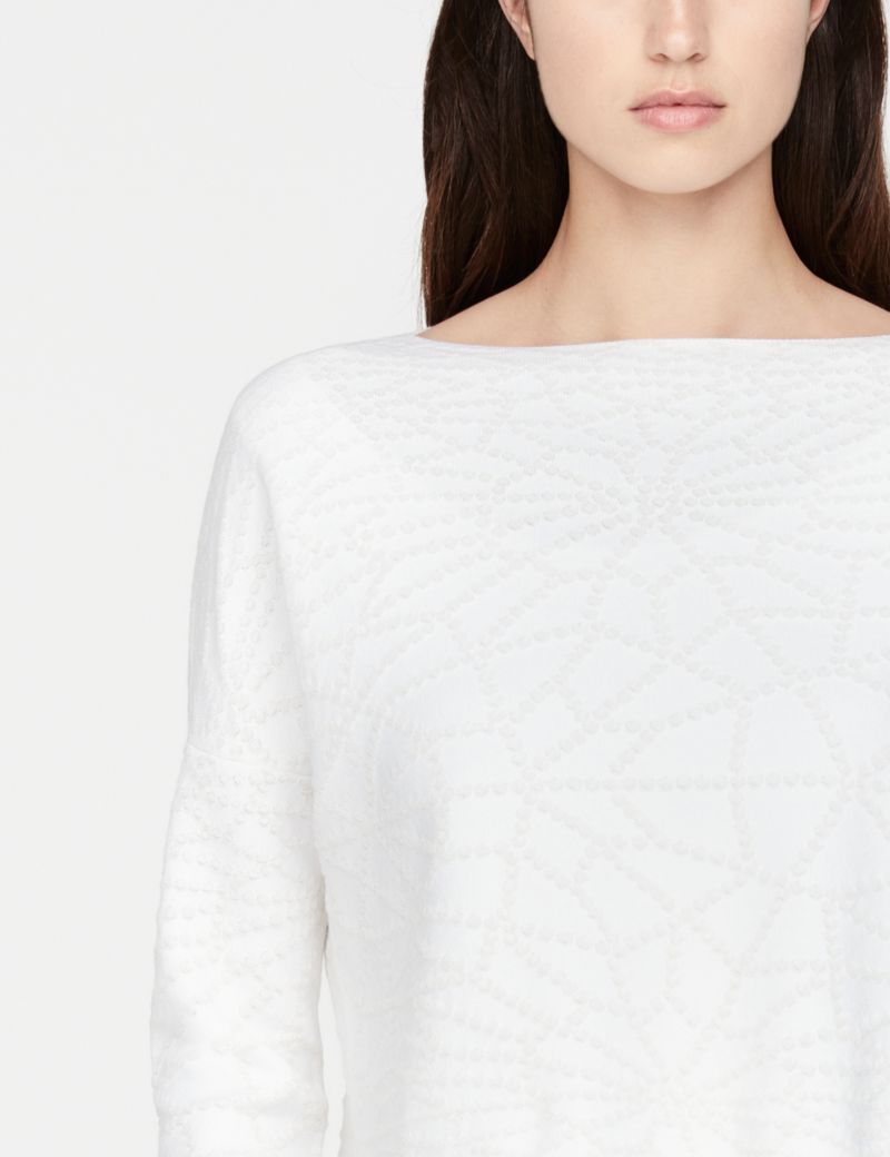 Sarah Pacini Cropped sweater - starburst