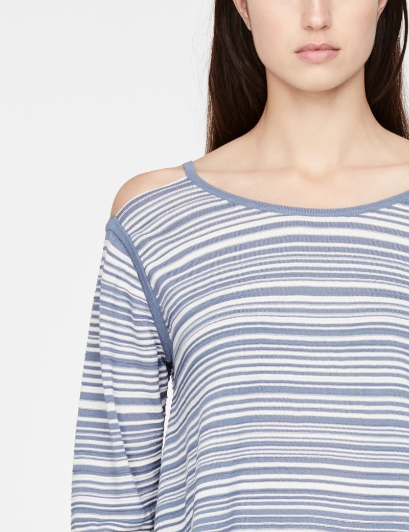 Sarah Pacini Light sweater - cut-out details