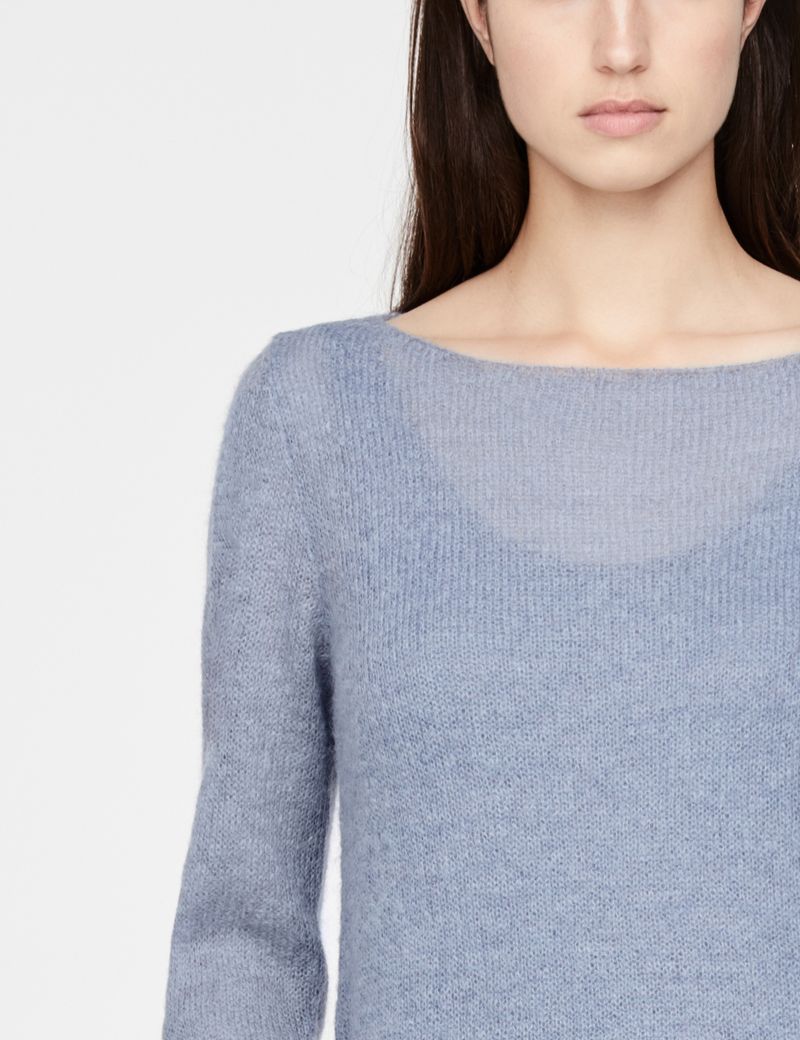 Sarah Pacini Mohair-alpaca sweater