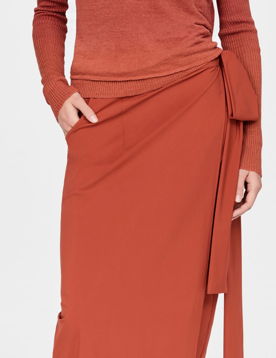 Sarah Pacini Light wrap skirt