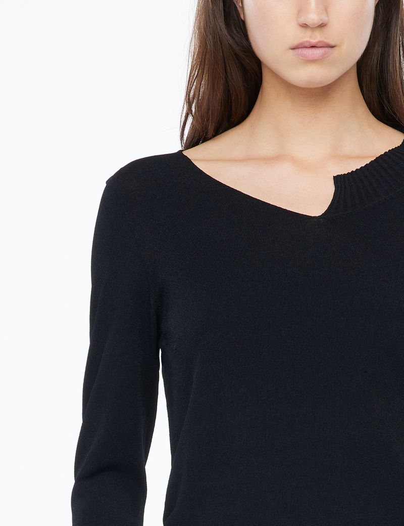 Sarah Pacini Asymmetric sweater - V-neck