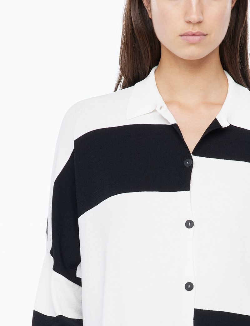 Sarah Pacini Graphic overshirt - polo