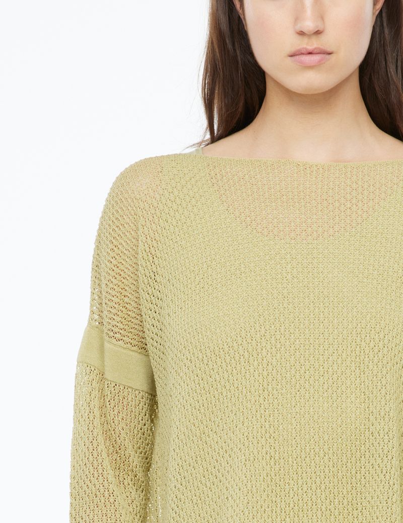 Sarah Pacini Sweater - moss stitch