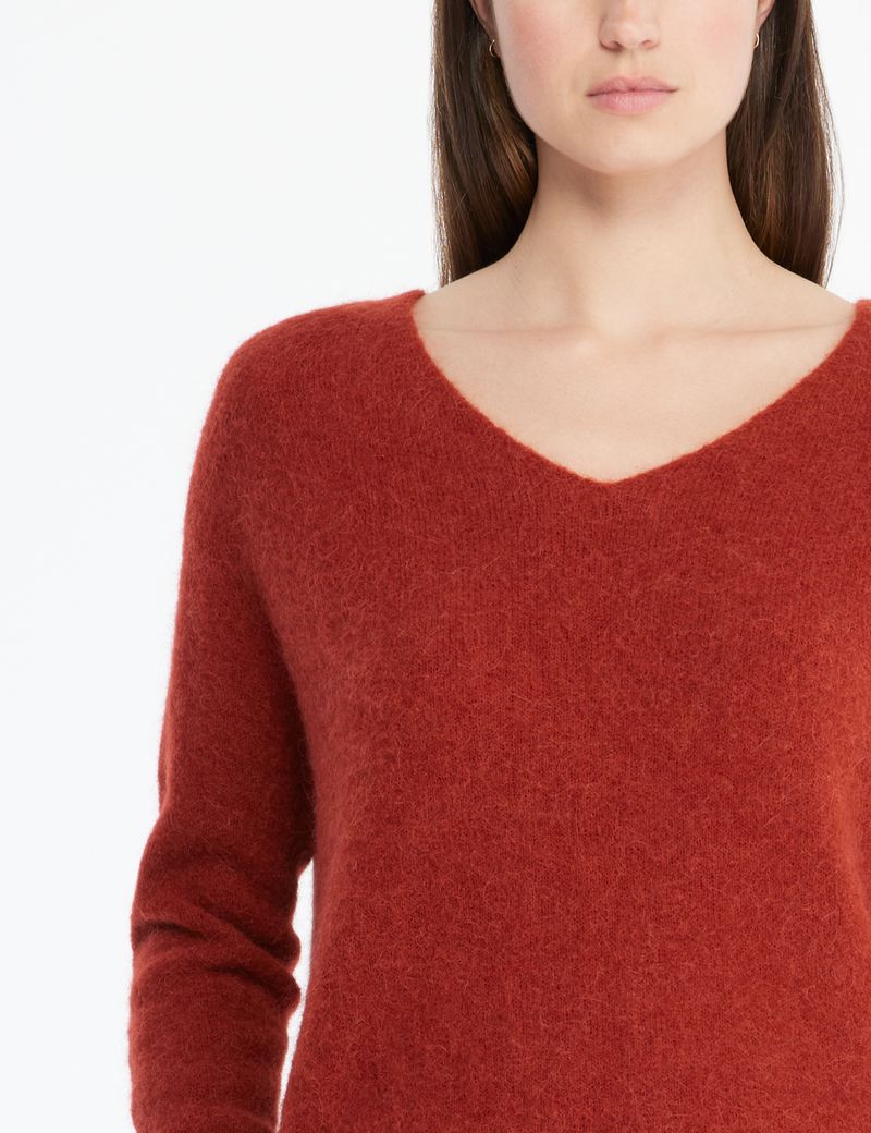 Casual Scoop Neck Cashmere Sweater