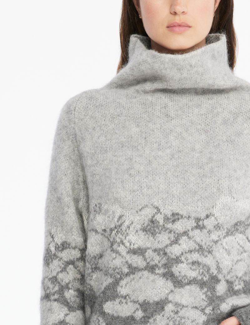 Mixture snowy long sweater - gendercool by Sarah Pacini