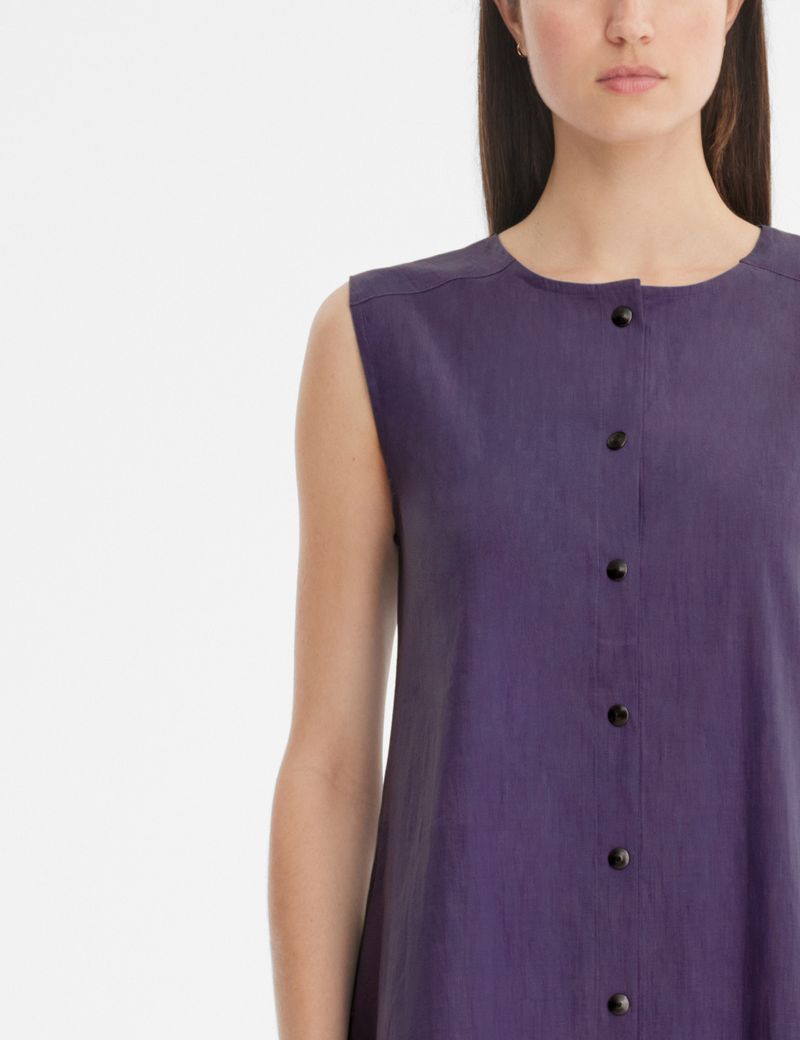 Mid-length dress SARAH PACINI Purple size 12 UK in Synthetic - 22511656