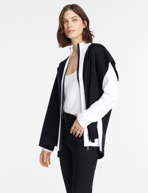 Sarah Pacini Jersey jacket - sleeveless