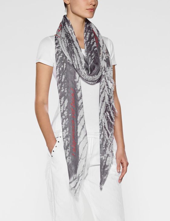 Sarah Pacini Modal-Silk scarf - prints