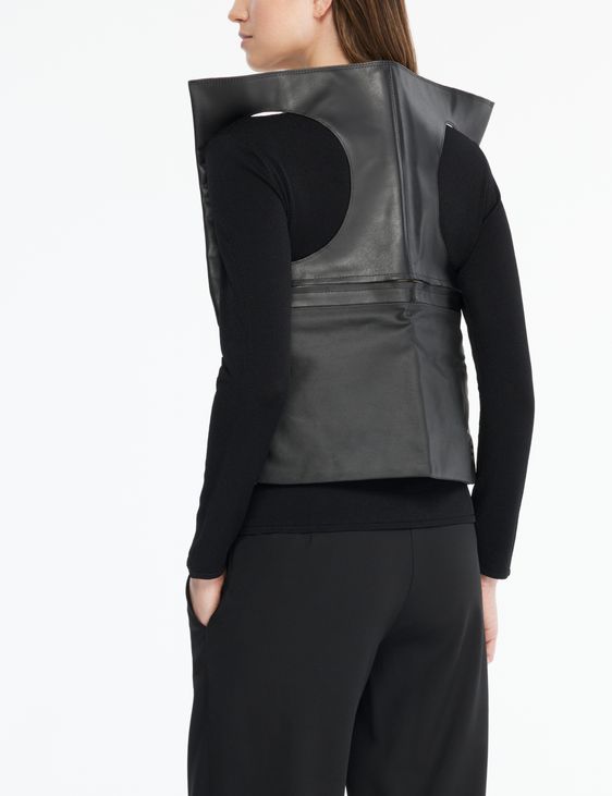 Sarah Pacini Lederen tas - jas stijl