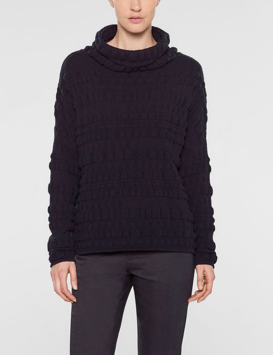 Sarah Pacini Funnel neck sweater, loose fit