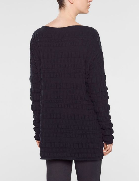 Sarah Pacini Loose fit long sweater