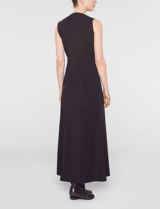 Sarah Pacini Langes asymmetrisch geschnittenes kleid